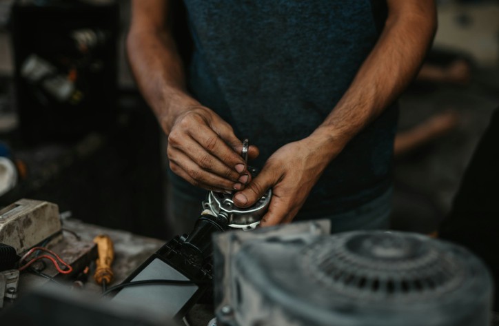 Motor rewinding